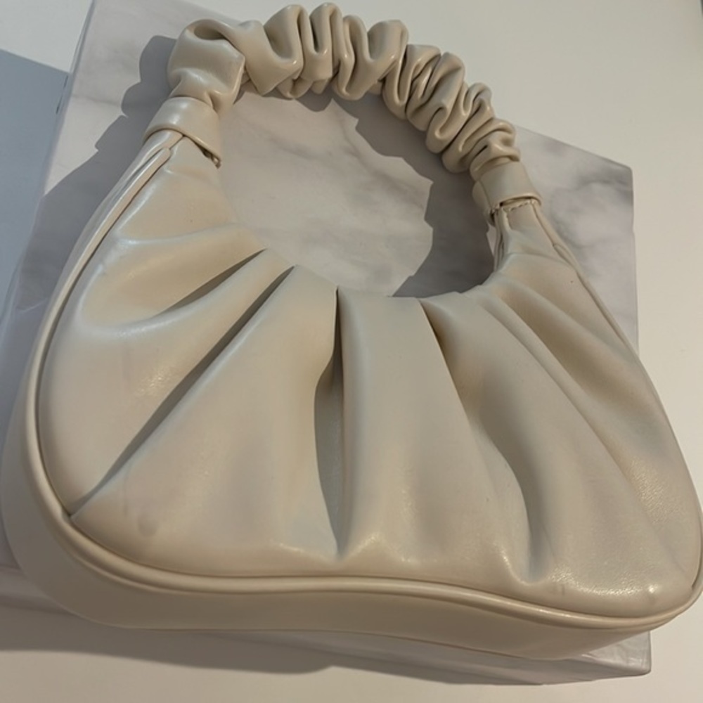 JW PEI Gabbi Ruched Hobo Handbag - Ivory - Picture 12 of 12